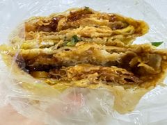 -正宗杂粮煎饼香软鸡蛋饼