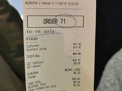 账单-Fergburger(皇后镇店)