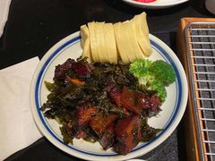 龙井脆皮茶香肉-老头儿油爆虾·知味杭州(爱琴海购物中心)