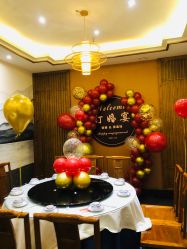 -七月气球布置订婚·宝宝宴· 求婚·生日布置(二七万达店)