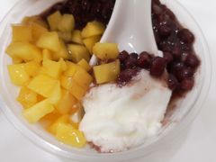 红豆芒果双皮奶-芬芳甜品(体育东横街店)
