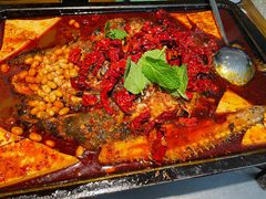 -探鱼·鲜青椒爽麻烤鱼(苏宁广场店)