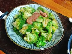 烟鸭胸西兰花-上楼私房菜(院士路店)