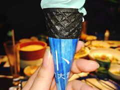 香草海盐冰淇淋-小大董·烤鸭(西单大悦城店)