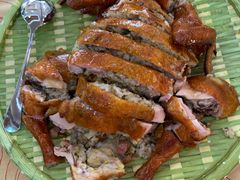 失传菜脆皮糯米鸡-水乡人家私房菜(逢简店)