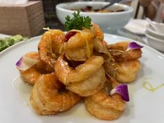 蜜汁酥皮虾-恭敬李·烤鸭(天坛北门店)