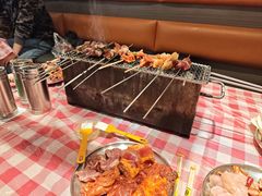 -生火火·地摊小炉子烧烤自助.鲜切牛羊肉(龙湖北城天街店)