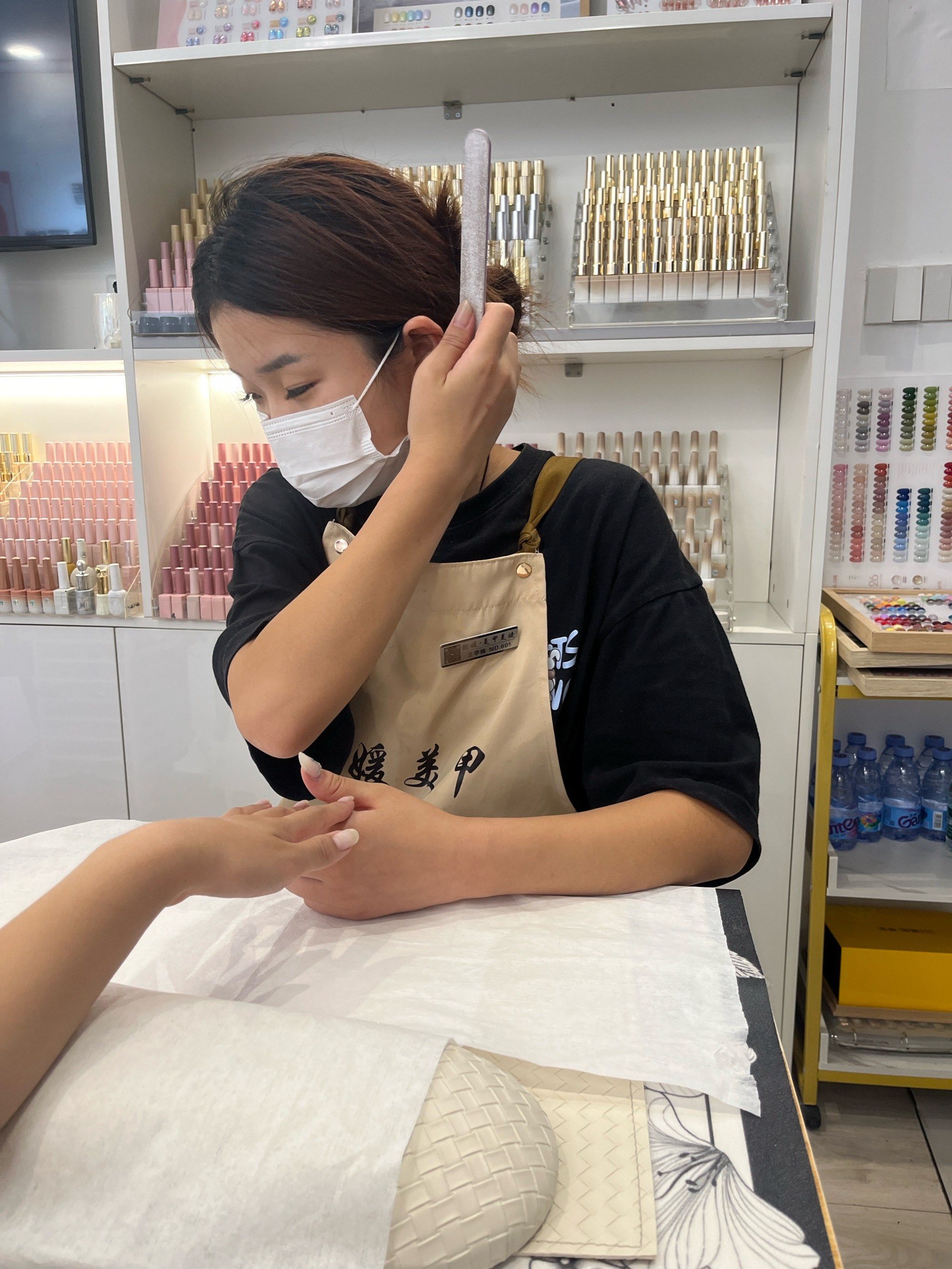 现在美甲师的小动作这么多?