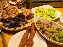 炸三样-阿里巴巴海鲜烧烤家常菜(黄岛店)