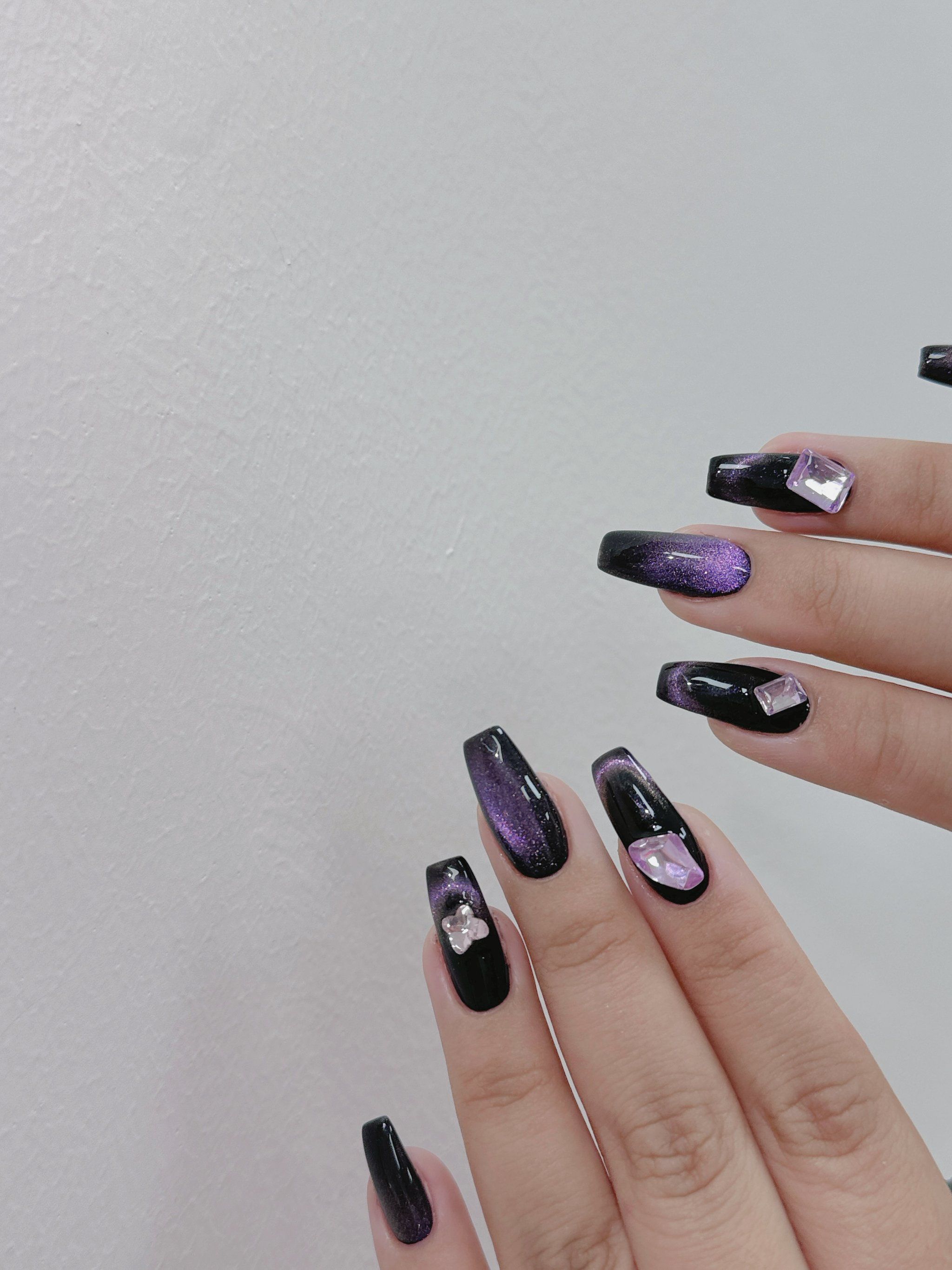 星空90猫眼美甲9799