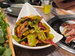 红岸大拌菜-红岸碳烤齐齐哈尔原味生态烤肉
