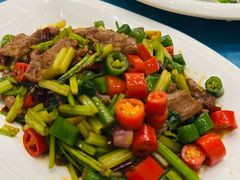 小炒黄牛肉-大树头花园餐厅(市桥店)