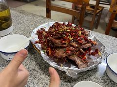 辣子扇子骨-阿清嫂农家乐.黎窑烤鸡