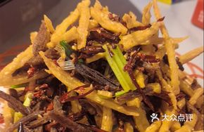Lotus Root with Shredded Beef