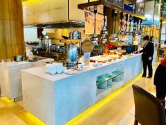 自助取餐区-杭州钱江新城万怡酒店-西餐厅