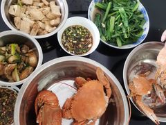 -霞涌市场海鲜摆卖区