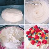 澳洲最爱的特色甜品Pavlova 杂莓奶油蛋白甜饼（超简单）