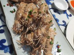 椒盐虾菇-王庄阿咪海鲜大排档(上下杭店)