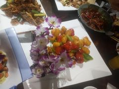 -东来菜馆•手抓海鲜家常菜•海鲜锅贴(鸽子窝店)