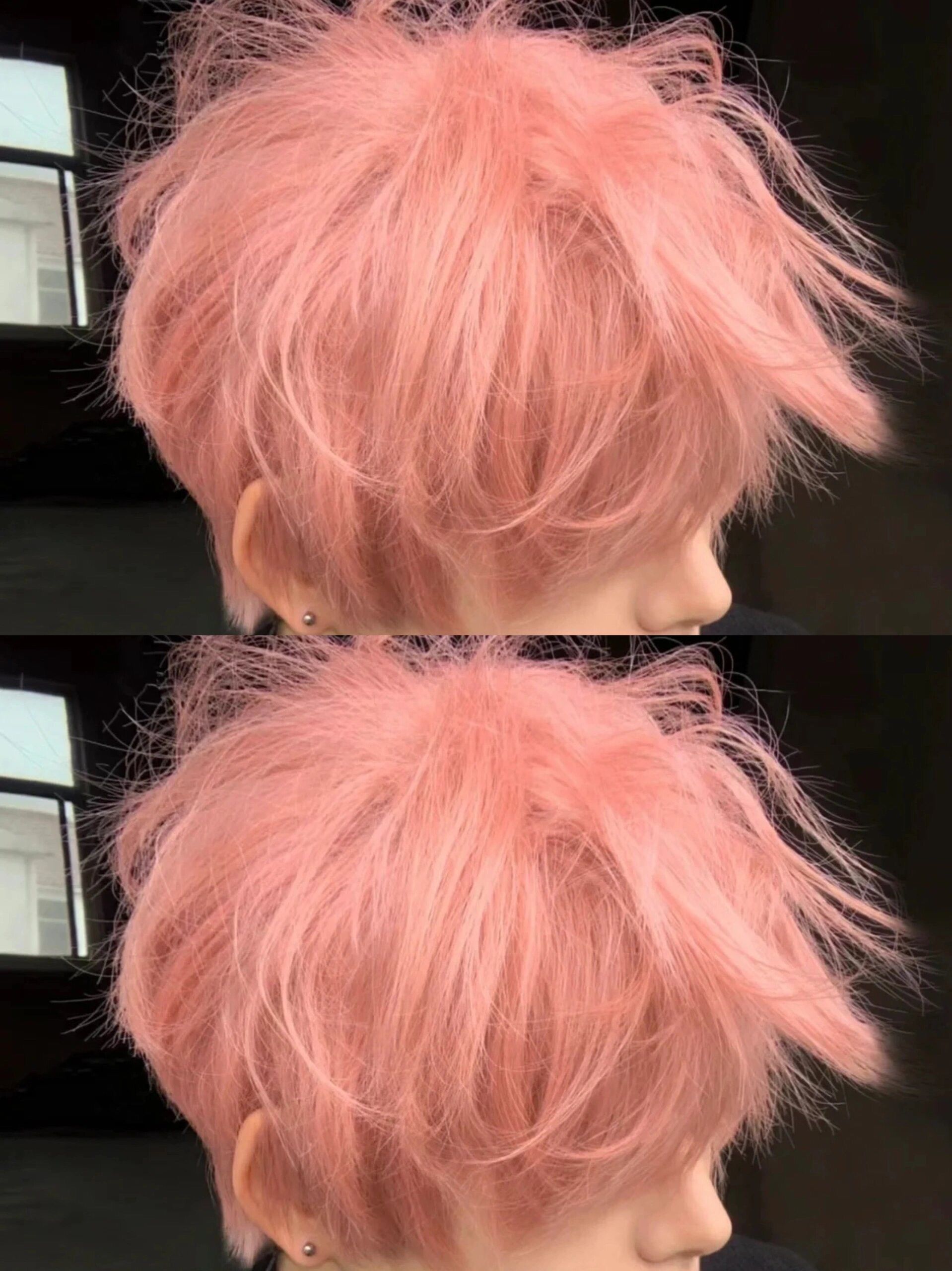 超帅樱花粉发色显白又高级～