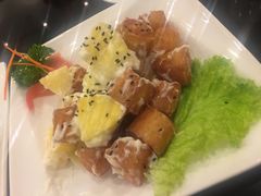 菠萝油条虾-鹿港小镇(黄金店)