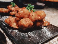 雪花糖醋里脊-绿茶餐厅(石家庄万象城店)