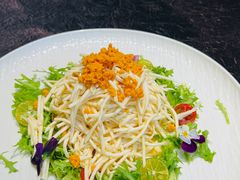 海胆拌茭白-正德楼果木烤鸭·渔家菜(东港店)