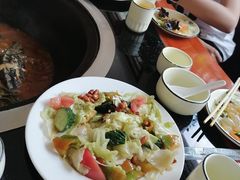 -北京龙庆四季香农家饭庄·灶台鱼·碳烤虹鳟鱼(龙庆峡店)