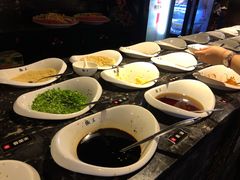 自助调料区-椒王火锅(厚街万达店)
