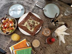 鸡蛋蘑菇熏肉荞麦可丽饼-RAC BAR(安福路店)