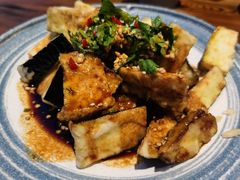 果仁脆皮茄子-后海16号·北京私房菜