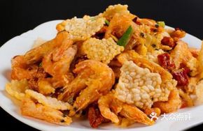 Crystal Rice Crackers with Shrimp