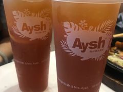 酷爽柠檬茶-艾薯夫妇Aysh(福田星河COCOPark店)