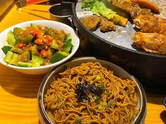 老板娘葱油拌面-胖记烤肉(江汉路店)