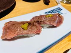 和牛寿司-镹·鱼料理  国产鱼使用店