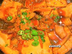 砂锅脆皮豆腐-炊烟小炒黄牛肉(中心印象城店)