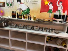 自助调料区-憨铁匠老火锅(龙岗万科里店)