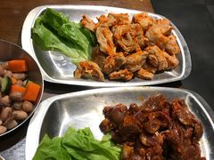 韩式烤鸡心-·缸桶屋·韩式牛肋条自助烤肉(西湖D11店)