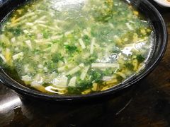 荠菜肉丝豆腐羹-协和菜馆(凤凰街店)