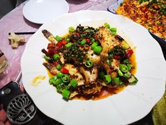 干烧耗儿鱼-洪霞餐馆