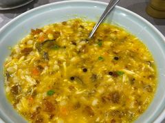 蟹粉芽米烩桃胶-新光酒家·河豚·海鲜·蟹料理(浦东店)