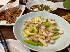 芦笋炒菱角-谢谢侬·私房菜馆(迪荡店)