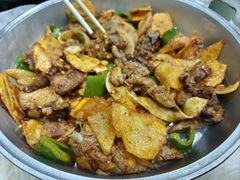 -尕有炕锅烤羊肉