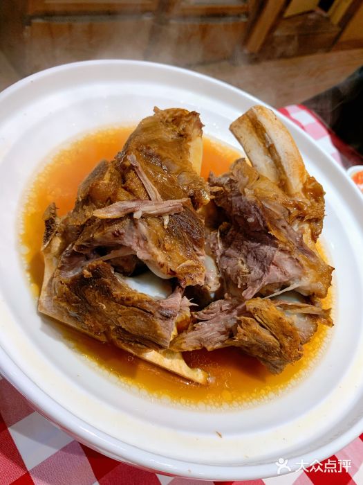 西贝莜面村(湖滨银泰in77c区店)蒙古牛大骨图片