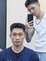 -藤野造型专业烫染接发