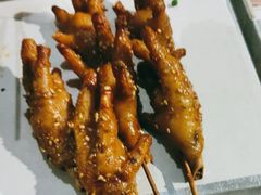烤鸡爪串-木屋烧烤(大运店)