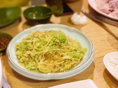 椰菜炒粉丝-龙泉人椰子鸡.糟粕醋.海南菜(三亚旗舰店)