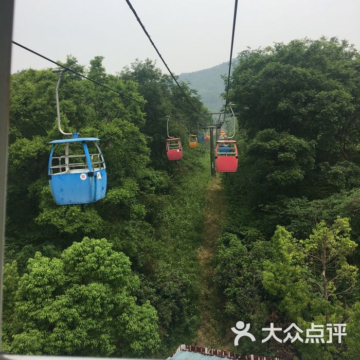 南京珍珠泉缆车图片
