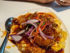 五柳炸蛋咕噜肉-至潮餐厅精致粤菜·活鲈鱼·走地鸡(珠江新城店)