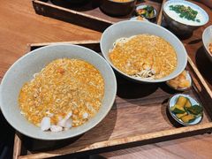 蟹黄虾仁拌面-李百蟹·江南蟹黄面·河景餐厅(夫子庙总店)